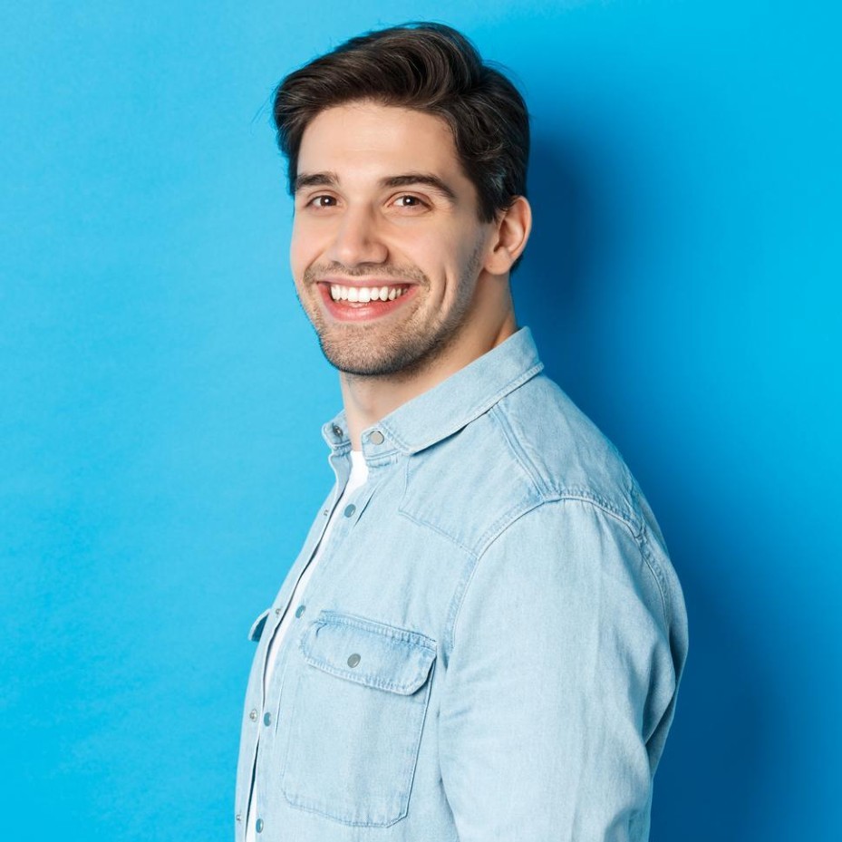 Smiling Man - Dentist Morristown