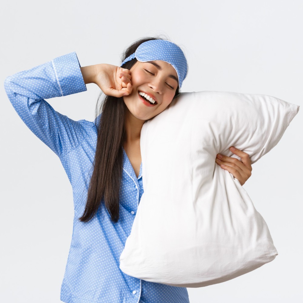 Woman smiling after sleep apnea treatment, Hackettstown NJ Dentist