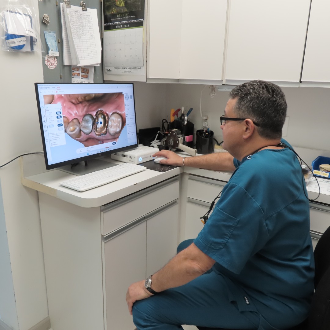 Detailed 3D rendering of dental implants, Hackettstown, NJ