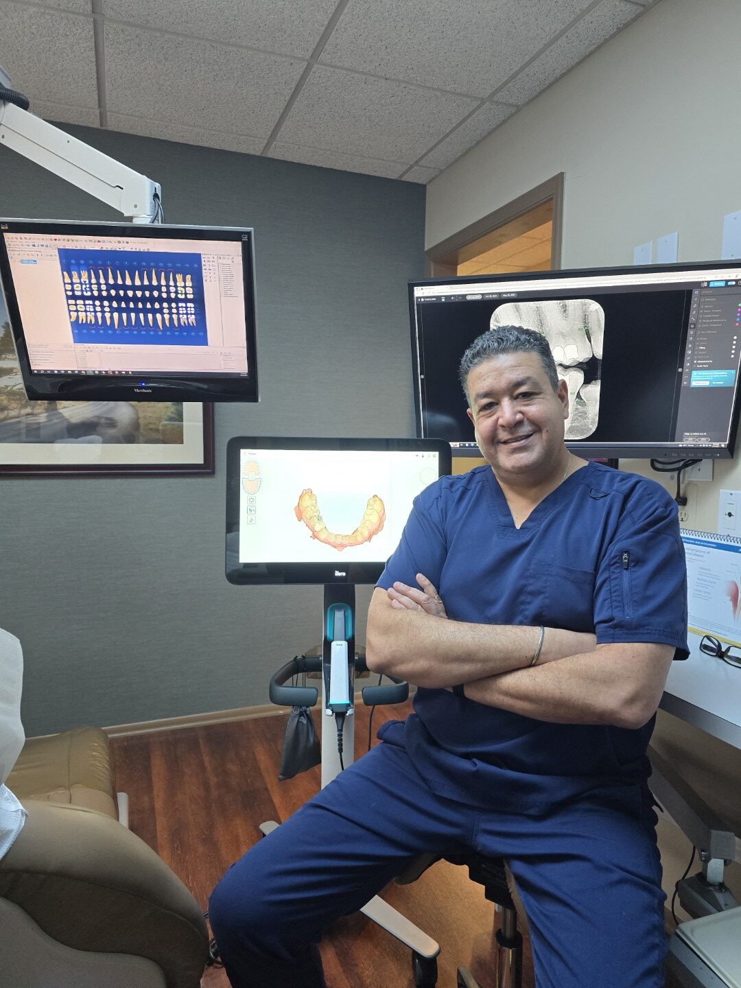 Happy Patient, iTero Scan, Hackettstown NJ