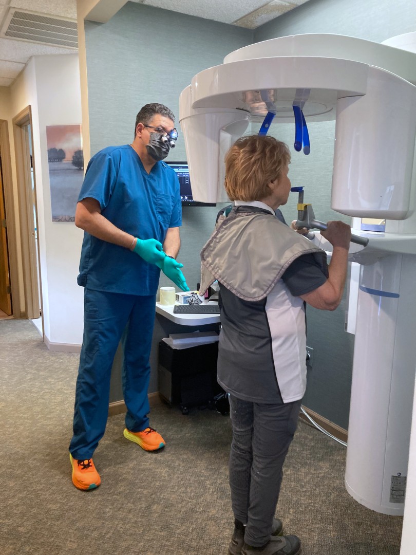 Happy patient smiling after dental treatment, Hackettstown, NJ